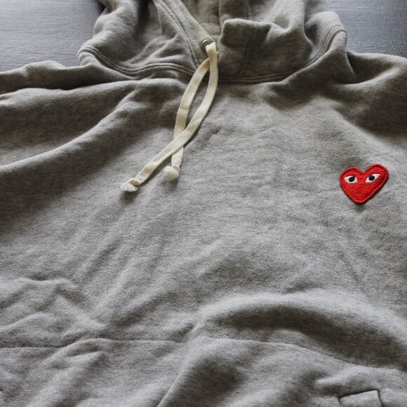 Comme des Garcons grey hoodie - Picture 2 of 3